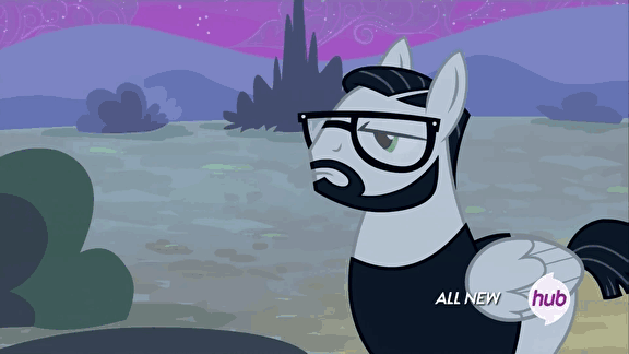 Size: 576x324 | Tagged: safe, screencap, character:zipporwhill, species:dog, episode:filli vanilli, g4, my little pony: friendship is magic, animated, boop, cute, filly, flying, glasses, hub logo, hubble, loop, nightjar, ripley, smiling, talking, the hub, zipporbetes
