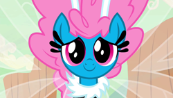 Size: 1280x720 | Tagged: safe, screencap, character:seabreeze, species:breezies, episode:it ain't easy being breezies, g4, my little pony: friendship is magic, cute, diabreezies, looking at you, male, smiling, solo