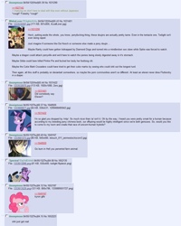 Size: 1007x1256 | Tagged: safe, screencap, character:pinkie pie, character:twilight sparkle, 4chan, code geass, lelouch vi britannia, meta, text