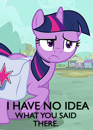 Size: 378x529 | Tagged: safe, screencap, character:twilight sparkle, episode:just for sidekicks, g4, my little pony: friendship is magic, animated, confused, saddle bag, solo
