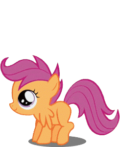 Size: 245x300 | Tagged: safe, screencap, character:scootaloo, species:pegasus, species:pony, episode:lesson zero, g4, my little pony: friendship is magic, animated, background removed, cute, cutealoo, fluttering, gif, jumping, pronking, scootaloo can't fly, simple background, solo, transparent, transparent background