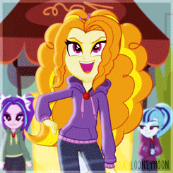 Size: 245x245 | Tagged: safe, screencap, character:adagio dazzle, character:aria blaze, character:sonata dusk, equestria girls:rainbow rocks, g4, my little pony:equestria girls, animated, clothing, diner, gem, jewelry, necklace, siren gem, the dazzlings