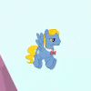 Size: 100x100 | Tagged: safe, screencap, character:perfect pace, species:pegasus, species:pony, episode:rarity takes manehattan, g4, my little pony: friendship is magic, solo, the master