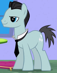 Size: 665x848 | Tagged: safe, screencap, character:bruce mane, episode:the crystal empire, g4, my little pony: friendship is magic, background pony, pillow, solo