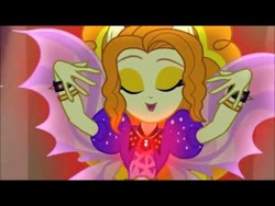Size: 480x360 | Tagged: safe, screencap, character:adagio dazzle, my little pony:equestria girls, fin wings, hocus pocus, i put a spell on you, pmv, ponied up, song, under our spell, youtube link
