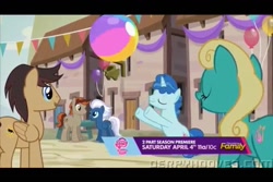 Size: 960x640 | Tagged: safe, screencap, character:night glider, character:party favor, episode:the cutie map, g4, my little pony: friendship is magic, cute