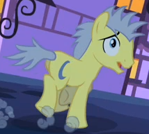 Size: 214x193 | Tagged: safe, screencap, character:cosmic, species:pony, episode:luna eclipsed, g4, my little pony: friendship is magic, animation error, male, race swap, solo, stallion, wingless