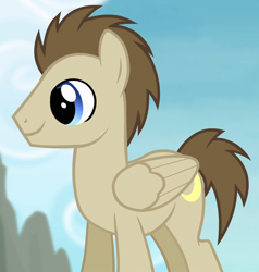 Size: 920x968 | Tagged: safe, screencap, character:mane moon, species:pegasus, species:pony, episode:rainbow falls, g4, my little pony: friendship is magic, background pony, crescent pony, cropped, male, solo, stallion
