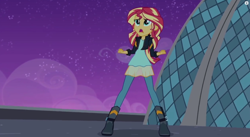 Size: 1260x692 | Tagged: safe, screencap, character:sunset shimmer, episode:my past is not today, g4, my little pony:equestria girls, solo