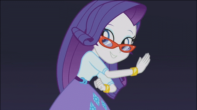 Size: 642x360 | Tagged: safe, screencap, character:rarity, episode:life is a runway, g4, my little pony:equestria girls, animated