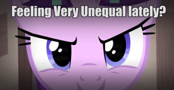Size: 1297x675 | Tagged: safe, screencap, character:starlight glimmer, episode:the cutie map, g4, my little pony: friendship is magic, bronybait, caption, equal sign, eyes, hypnosis, hypnosis ponies, image macro, meme
