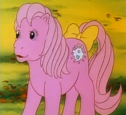 Size: 385x353 | Tagged: safe, screencap, character:baby tiddlywinks, g1, my little pony 'n friends, solo