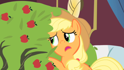 Size: 1280x720 | Tagged: safe, screencap, character:applejack, character:bloomberg, episode:over a barrel, g4, my little pony: friendship is magic