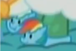 Size: 326x220 | Tagged: safe, screencap, character:tank, episode:tanks for the memories, g4, my little pony: friendship is magic, clothing, dashie slippers, slippers