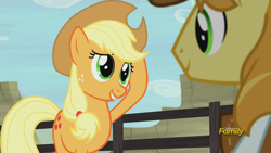 Size: 1920x1080 | Tagged: safe, screencap, character:applejack, character:braeburn, episode:appleoosa's most wanted, g4, my little pony: friendship is magic