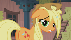 Size: 1920x1080 | Tagged: safe, screencap, character:applejack, species:pony, episode:appleoosa's most wanted, g4, my little pony: friendship is magic, female, lidded eyes, mare, out of context, plot, stupid sexy applejack, wallpaper, wet, wet mane