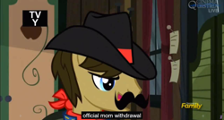 Size: 1600x855 | Tagged: safe, screencap, character:sheriff silverstar, episode:appleoosa's most wanted, g4, my little pony: friendship is magic, meme, youtube caption