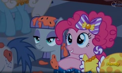 Size: 1536x922 | Tagged: safe, screencap, character:maud pie, character:orion, character:pinkie pie, character:serena, episode:make new friends but keep discord, g4, my little pony: friendship is magic