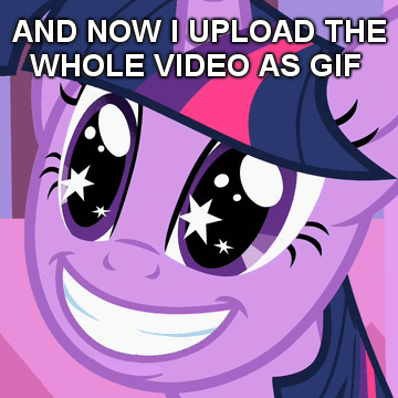 Size: 360x360 | Tagged: safe, screencap, character:twilight sparkle, episode:lesson zero, g4, my little pony: friendship is magic, excited, image macro, meme, upload, video as gif