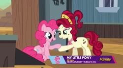 Size: 1264x701 | Tagged: safe, screencap, character:cherry jubilee, character:pinkie pie, episode:party pooped, g4, my little pony: friendship is magic