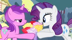 Size: 1920x1080 | Tagged: safe, screencap, character:alula, character:amethyst star, character:pluto, character:rarity, character:sparkler, character:sugar cookie, episode:simple ways, g4, my little pony: friendship is magic, out of context, rose