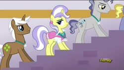 Size: 1920x1080 | Tagged: safe, screencap, character:mochaccino, character:ponet, character:rare find, character:star bright, character:upper crust, episode:princess spike, g4, my little pony: friendship is magic, background pony, skunk stripe