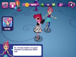 Size: 1024x768 | Tagged: safe, screencap, character:sour sweet, character:sunset shimmer, character:twilight sparkle, equestria girls:friendship games, g4, my little pony:equestria girls, equestria girls app