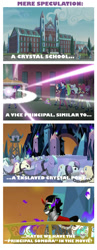 Size: 567x1466 | Tagged: safe, screencap, character:king sombra, character:principal abacus cinch, character:sapphire joy, character:spike, character:spike (dog), character:twilight sparkle, character:twilight sparkle (scitwi), species:crystal pony, species:dog, species:eqg human, equestria girls:friendship games, g4, my little pony:equestria girls, conspiracy theory, crystal prep academy