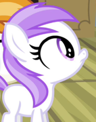 Size: 200x254 | Tagged: safe, screencap, episode:for whom the sweetie belle toils, season 4, 5-year-old, filly, foal, looking up, titania