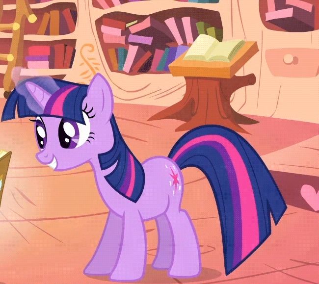 Size: 650x579 | Tagged: safe, screencap, character:twilight sparkle, character:twilight sparkle (unicorn), species:pony, species:unicorn, episode:look before you sleep, g4, my little pony: friendship is magic, animated, cropped, female, gif, hoofy-kicks, loop, magic, magic aura, mare, rearing, solo, talking