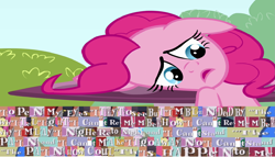 Size: 1855x1064 | Tagged: safe, screencap, character:pinkie pie, expand dong, exploitable meme, meme, reaction image, simple plan, song reference, untitled (song)