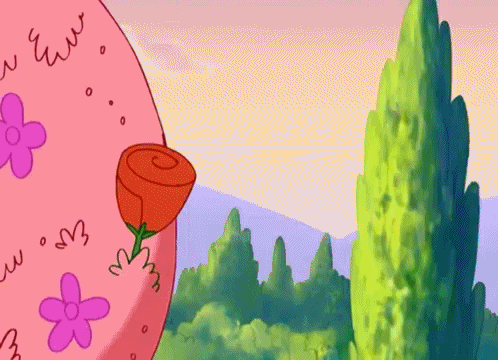 Size: 498x360 | Tagged: safe, screencap, character:pinkie pie, character:starbeam, character:zipzee, species:breezies, episode:the princess promenade, g3, animated, flower, friendship and flowers, sneezing, sniffing