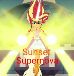 Size: 1050x1080 | Tagged: safe, screencap, character:daydream shimmer, character:sunset shimmer, equestria girls:friendship games, g4, my little pony:equestria girls, daydream shimmer, solo, this isn't even my final form