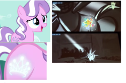 Size: 1001x656 | Tagged: safe, screencap, character:coloratura, character:diamond tiara, episode:crusaders of the lost mark, episode:the mane attraction, g4, my little pony: friendship is magic, rara