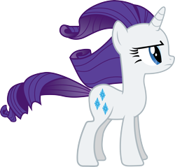Size: 5538x5295 | Tagged: safe, artist:gyrotech, character:rarity, absurd resolution, simple background, solo, transparent background, vector, windswept mane, windy