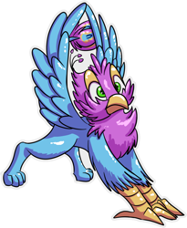 Size: 4607x5606 | Tagged: safe, artist:cutepencilcase, artist:gyrotech, oc, oc:gyro feather, oc:gyro tech, species:griffon, griffonized, male, simple background, species swap, transparent background
