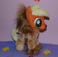 Size: 900x874 | Tagged: artist needed, source needed, safe, character:applejack, applelion, clothing, irl, photo, plushie