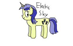 Size: 788x504 | Tagged: artist needed, safe, character:electric sky, solo