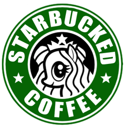 Size: 300x304 | Tagged: artist needed, source needed, safe, logo, starbucks