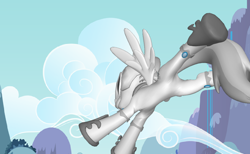 Size: 1040x640 | Tagged: safe, oc, oc only, unnamed oc, 3d, pony creator, ponylumen, solo