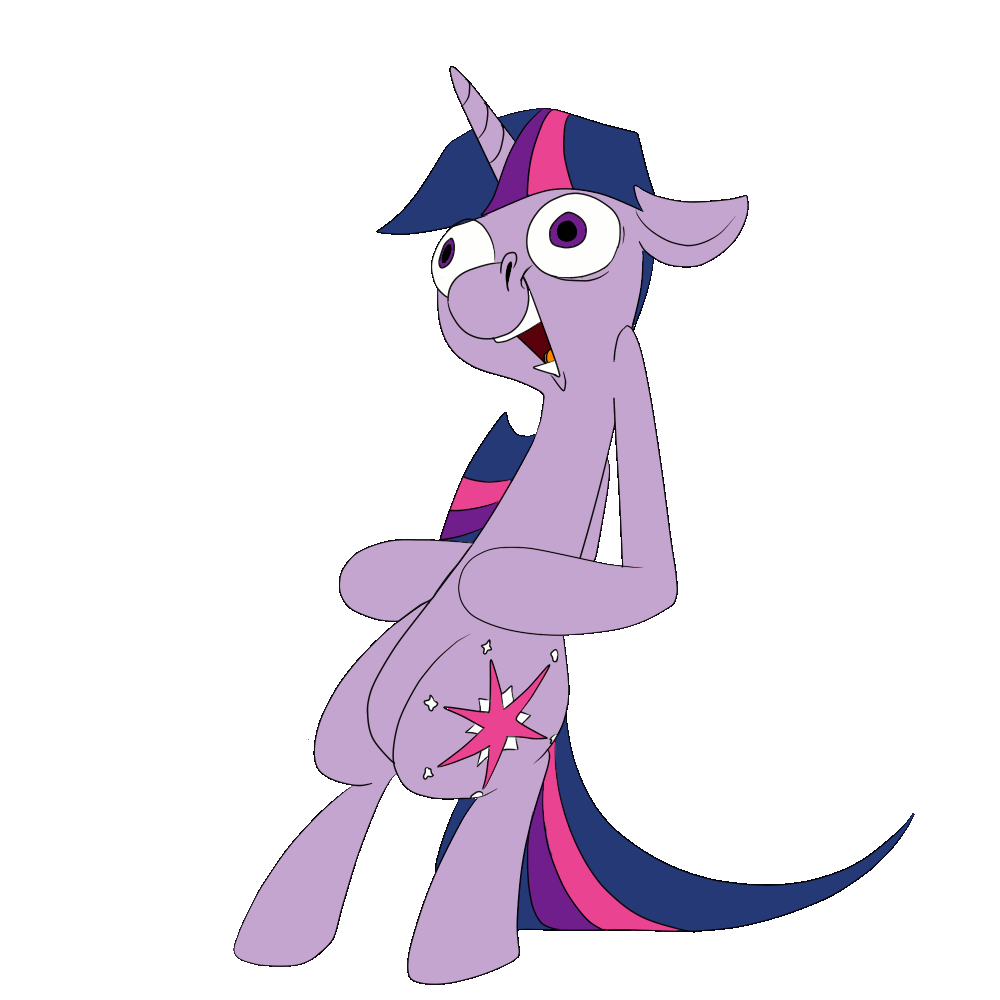 Size: 1000x1000 | Tagged: safe, artist:anontheanon, character:twilight sparkle, character:twilight sparkle (alicorn), species:alicorn, species:pony, animated, bookhorse, dancing, frame by frame, gif, gif art, ren and stimpy, simple background, solo, transparent background