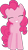 Size: 1600x2889 | Tagged: safe, artist:xpesifeindx, character:pinkie pie, species:earth pony, species:pony, g4, cute, digital art, eyes closed, solo, transparent background, vector