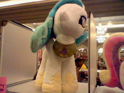 Size: 640x480 | Tagged: artist needed, safe, character:princess cadance, character:princess celestia, booth, botcon, cewestia, convention, cute, filly, irl, photo, plushie, transformers, younger