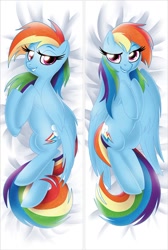 Size: 750x1113 | Tagged: artist needed, safe, character:rainbow dash, species:pony, body pillow, body pillow design, solo