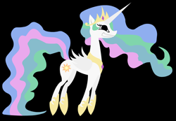 Size: 1600x1109 | Tagged: artist needed, source needed, safe, character:princess celestia, species:alicorn, species:pony, solo