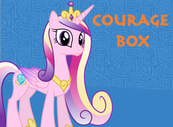 Size: 1048x767 | Tagged: artist needed, safe, edit, character:princess cadance, species:pony, cadence the pony who became queen, courage, family fun activity, game, veggietales