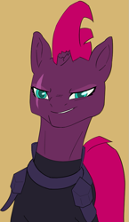 Size: 573x990 | Tagged: artist needed, safe, character:tempest shadow, species:pony, species:unicorn, my little pony: the movie (2017), female, simple background, solo