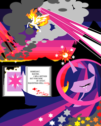 Size: 1992x2484 | Tagged: artist needed, safe, character:twilight sparkle, species:pony, species:unicorn, canterlot, crying, female, mane of fire, mare