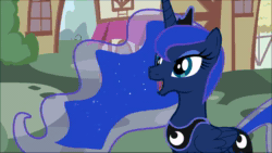 Size: 640x360 | Tagged: artist needed, safe, character:princess celestia, character:princess luna, animated, asdfmovie, banishment, sound, to the moon, webm, youtube link