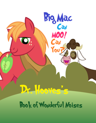 Size: 852x1094 | Tagged: artist needed, safe, edit, character:big mcintosh, character:daisy jo, book, dr. seuss, mr.brown can moo! can you, parody